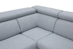 Narożnik rozkładany z regulowanymi zagłówkami BRICO lewy