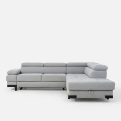 Narożnik rozkładany z regulowanymi zagłówkami EMPORIO L II prawy