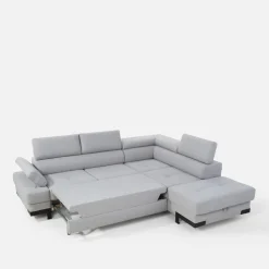 Narożnik rozkładany z regulowanymi zagłówkami EMPORIO L II prawy