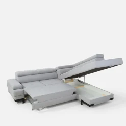 Narożnik rozkładany z regulowanymi zagłówkami EMPORIO L II prawy