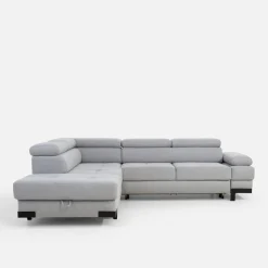 Narożnik rozkładany z regulowanymi zagłówkami EMPORIO L II lewy