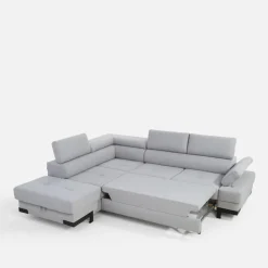 Narożnik rozkładany z regulowanymi zagłówkami EMPORIO L II lewy