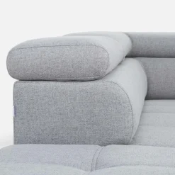 Narożnik rozkładany z regulowanymi zagłówkami EMPORIO L II lewy