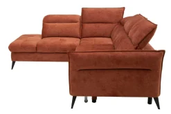 Narożnik rozkładany z ruchomymi zagłówkami APULLA lewy