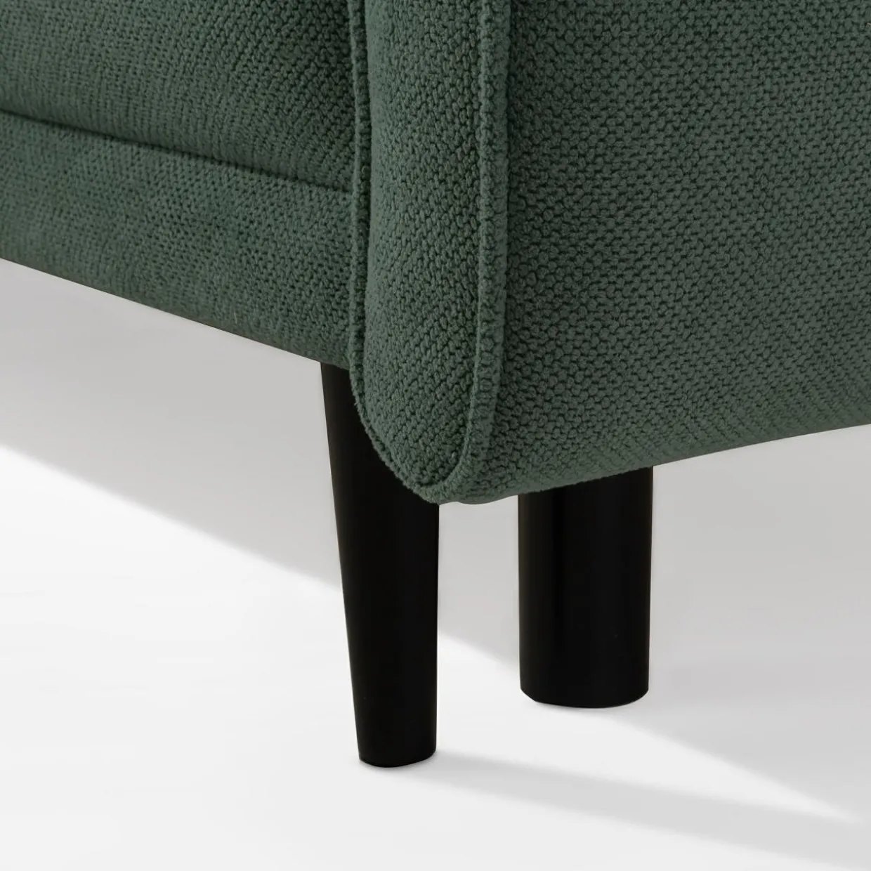 Narożnik rozkładany zielony SOHO S lewy