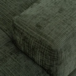 Narożnik rozkładany zielony MAURO lewy