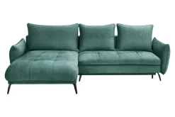 Narożnik rozkładany zielony VIGO prawy