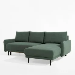 Narożnik rozkładany zielony SOHO S prawy