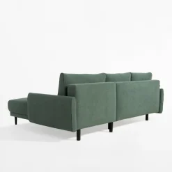 Narożnik rozkładany zielony SOHO S prawy