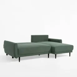 Narożnik rozkładany zielony SOHO S prawy