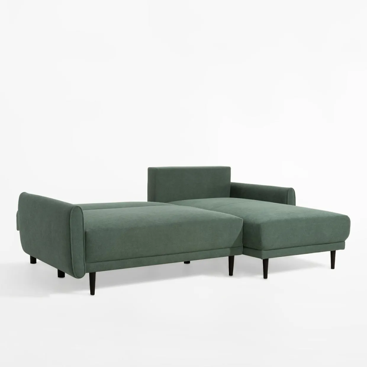 Narożnik rozkładany zielony SOHO S prawy