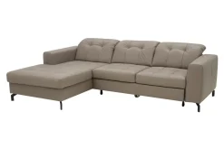 Narożnik skórzany pikowany PAULA lewy