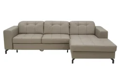 Narożnik skórzany pikowany PAULA prawy