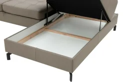 Narożnik skórzany pikowany PAULA prawy