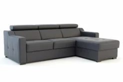 Narożnik skórzany rozkładany KOBE prawy