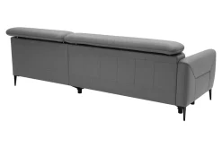 Narożnik skórzany szary MARTE prawy