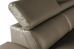 Narożnik skórzany z funkcją relaks PANAMA lewy