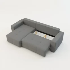 Narożnik szary DRAGON lewy