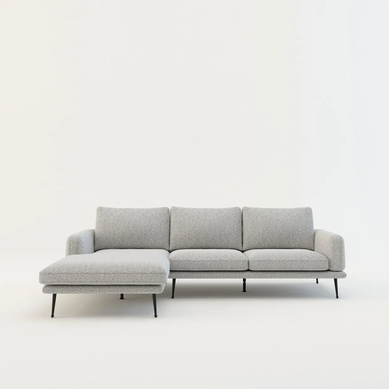 Narożnik szary JULIA prawy