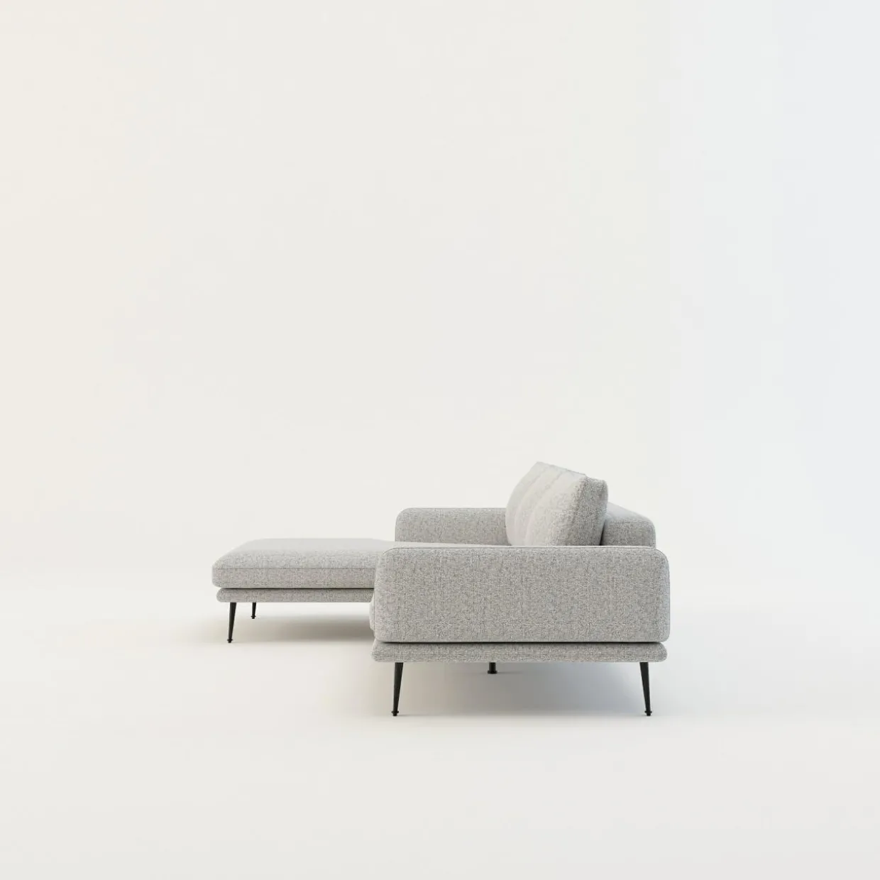 Narożnik szary JULIA prawy