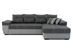 Narożnik szary LARGO prawy