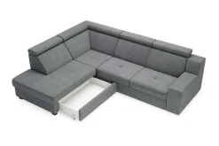 Narożnik szary LINEA lewy