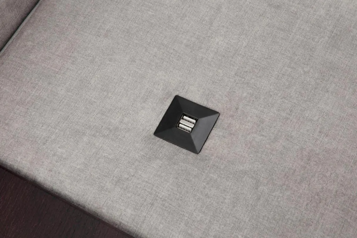 Narożnik szary z funkcją relaks ALAMO lewy