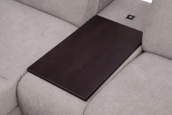 Narożnik szary z funkcją relaks ALAMO lewy