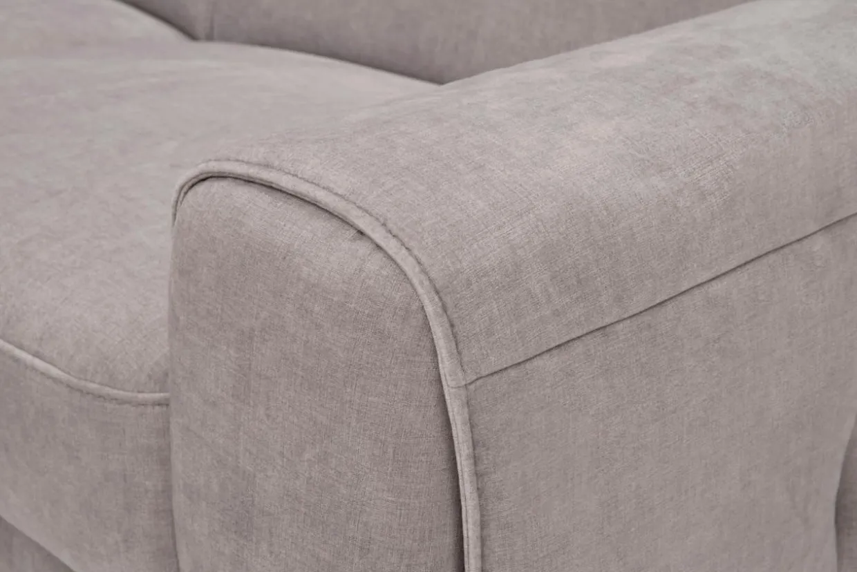 Narożnik szary z funkcją relaks ALAMO lewy