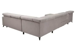 Narożnik szary z funkcją relaks ALAMO prawy