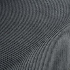 Narożnik sztruksowy rozkładany grafitowy HONEY