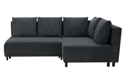 Narożnik sztruksowy szary LOGOS prawy