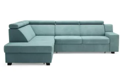 Narożnik turkusowy LINEA lewy