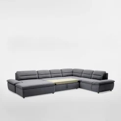 Narożnik U szary TAURO NEW lewy