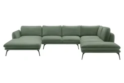 Narożnik U zielony PORTIMAO 3A prawy