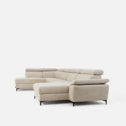 Narożnik U-kształtny beżowy BRAGA prawy