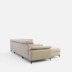 Narożnik U-kształtny beżowy BRAGA lewy