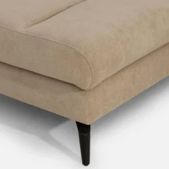 Narożnik U-kształtny beżowy JAZZY U2 prawy