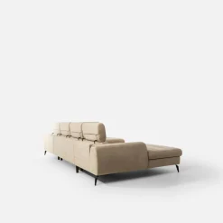 Narożnik U-kształtny beżowy JAZZY U2 lewy