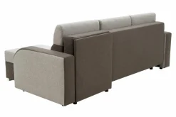 Narożnik z 2 pojemnikami brązowy DUO