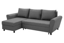 Narożnik z 2 pojemnikami ciemnoszary LANA