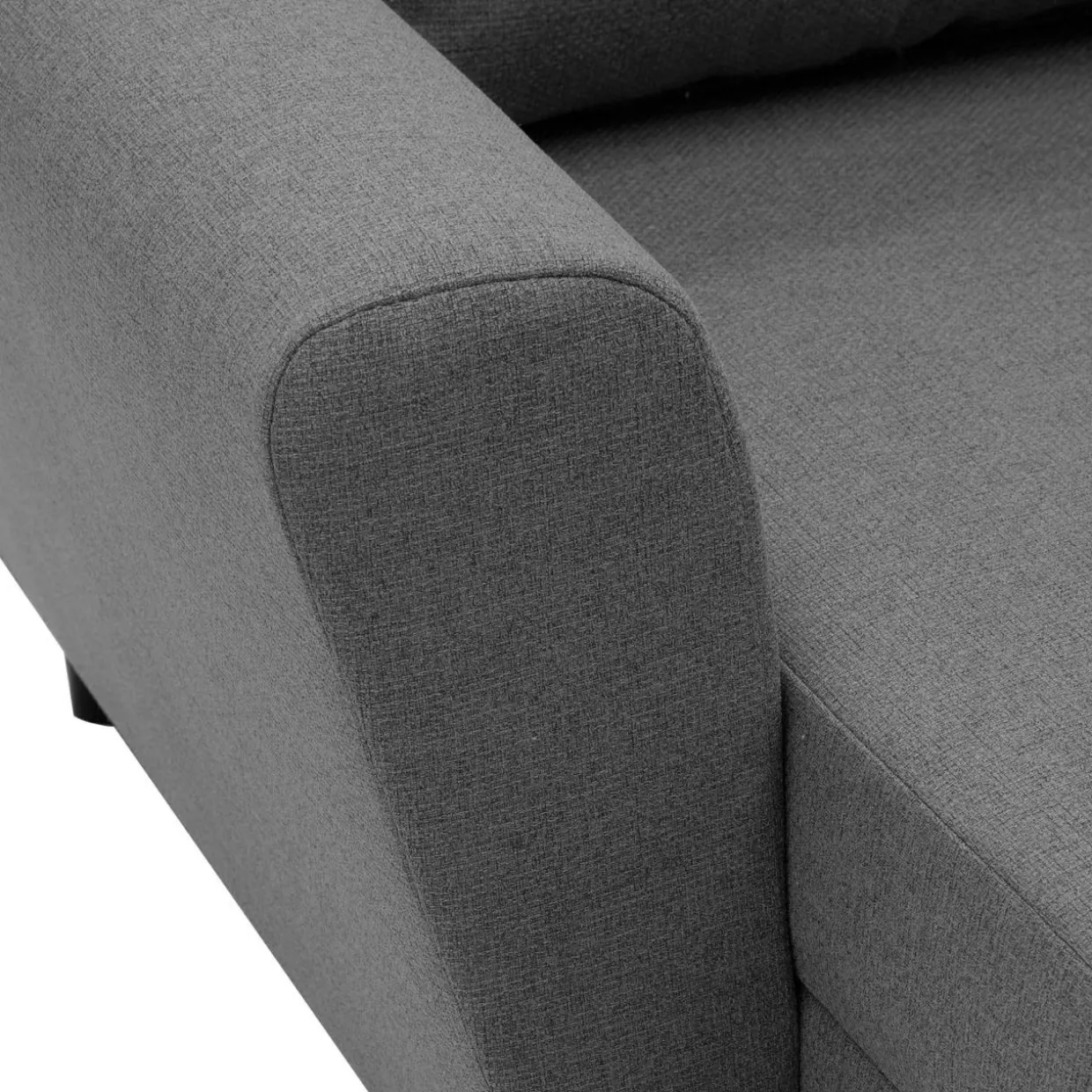 Narożnik z 2 pojemnikami ciemnoszary LANA