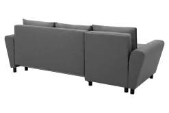 Narożnik z 2 pojemnikami ciemnoszary LANA