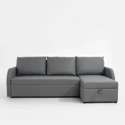 Narożnik z 2 pojemnikami FAUNA szary