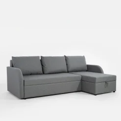 Narożnik z 2 pojemnikami FAUNA szary