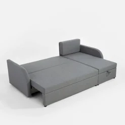 Narożnik z 2 pojemnikami FAUNA szary