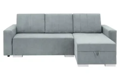 Narożnik z 2 pojemnikami jasnoszary ALBI