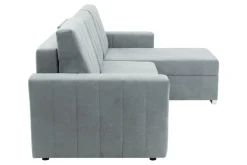 Narożnik z 2 pojemnikami jasnoszary ALBI