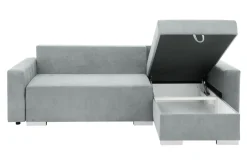 Narożnik z 2 pojemnikami jasnoszary ALBI