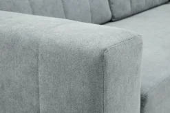 Narożnik z 2 pojemnikami jasnoszary ALBI